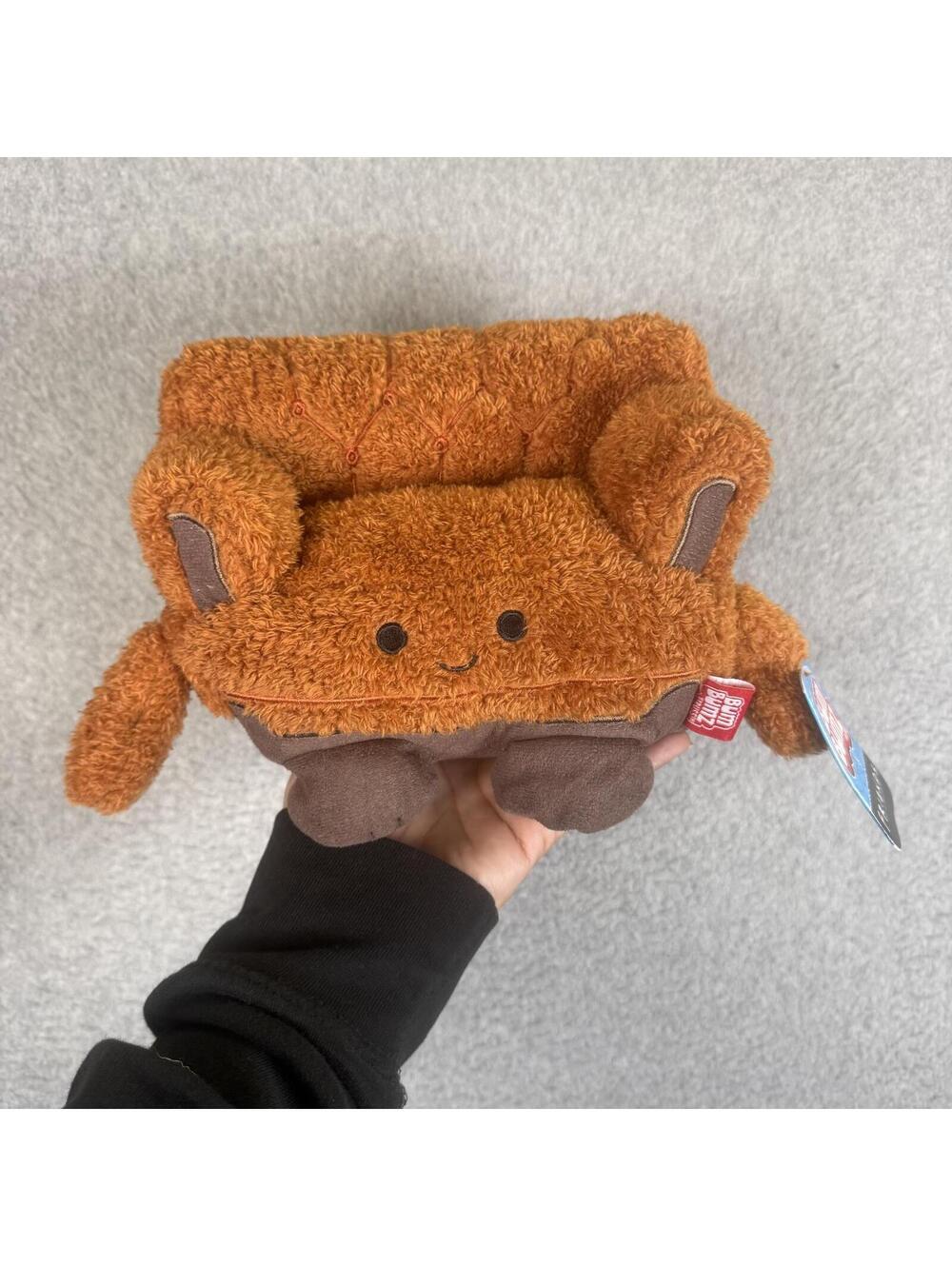BumBumz Friends Coffee Couch 7.5” Plush Stuffed Animal Toy New Tag Sticker